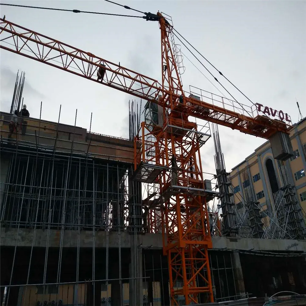 16 тонн 7040 башенные краны по цене завода гидравлический Стационарный башенный