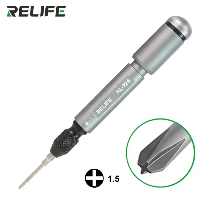 RELIFE RL-724 High-Precision Torque Screwdriver Extra Hard S2 Steel Bit Anti-skid Design For Mobile Phone Tablet Computer Repair