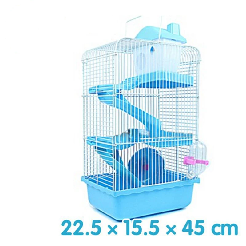 Small Animal Hamster Rodent Cage Tower Habitat Playhouse Gerbil Mouse Mice + Accessories New
