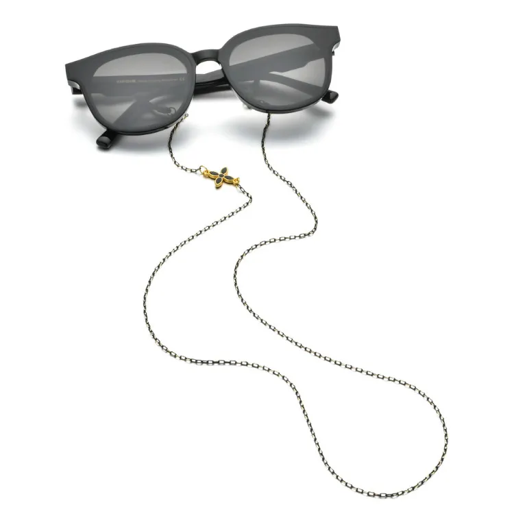 Gold Eyeglasses Sunglasses Chain, Eyeglass Holder, Glasses Laces for Sunglasses Holder