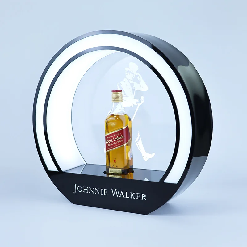 RICHSHINING Black label Walker дисплей светодиодная переноска VIP Bottle Glorifier Vokda сервисная бутылка Presenter для праздничных новинок