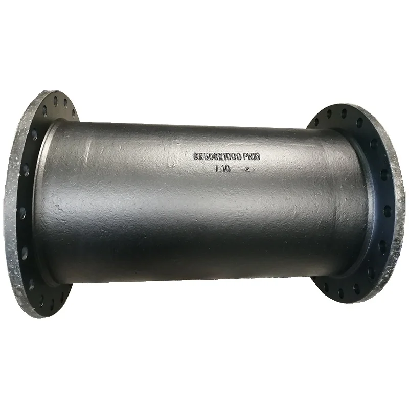 DI  Flanged Spigot Pipe With Central Puddle Flange Ductile Iron  Flanged Pipe  EN545