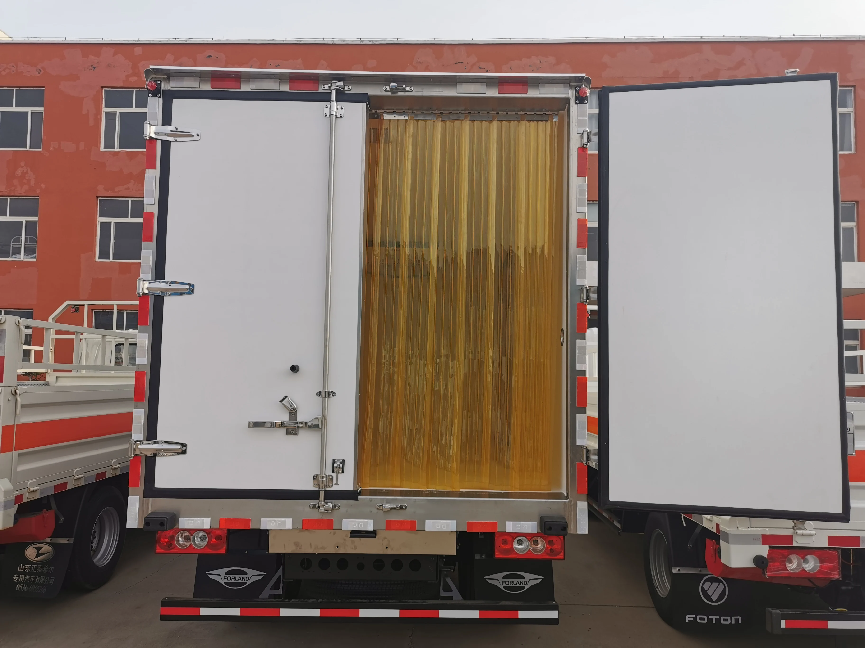 Philippines sandwich panel insulated truck body
