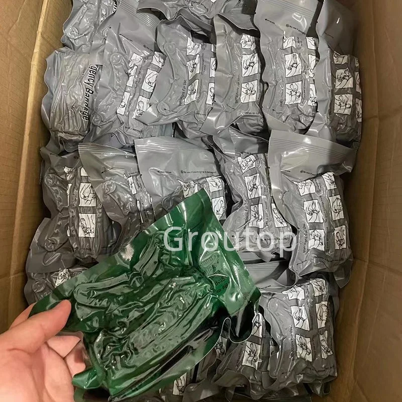 Medical adhesive pressure Elastic compression Trauma Emergency Knee Arm Bandage