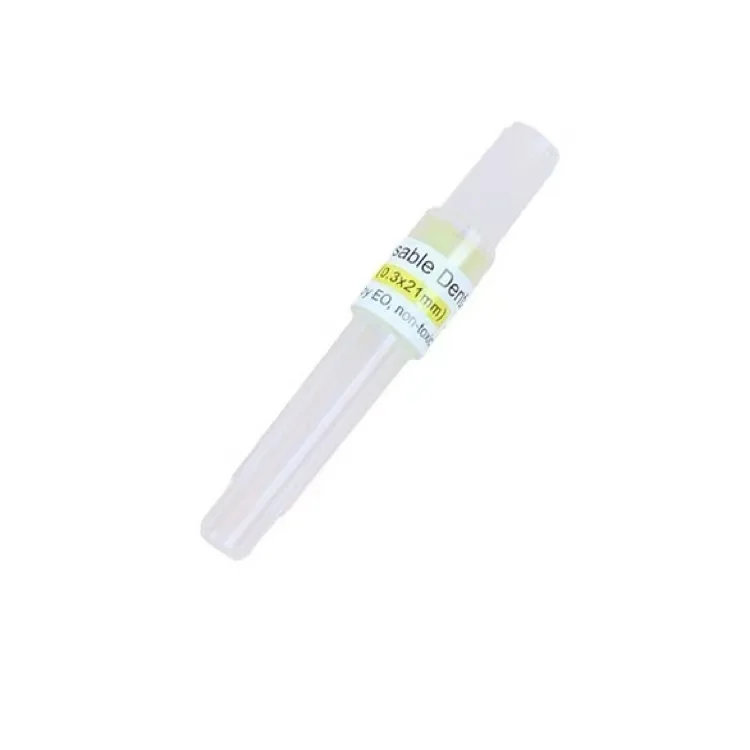 High quality disposable sterile 27G 30G dental irrigation anesthesia needle