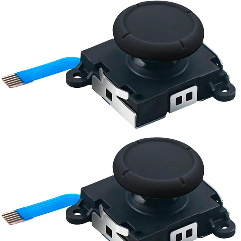 AOLION 20 in 1 Joystick Replacement 3D Analog Joysticks for Nintendo Switch and lite and Thumb Stick Repair Kit