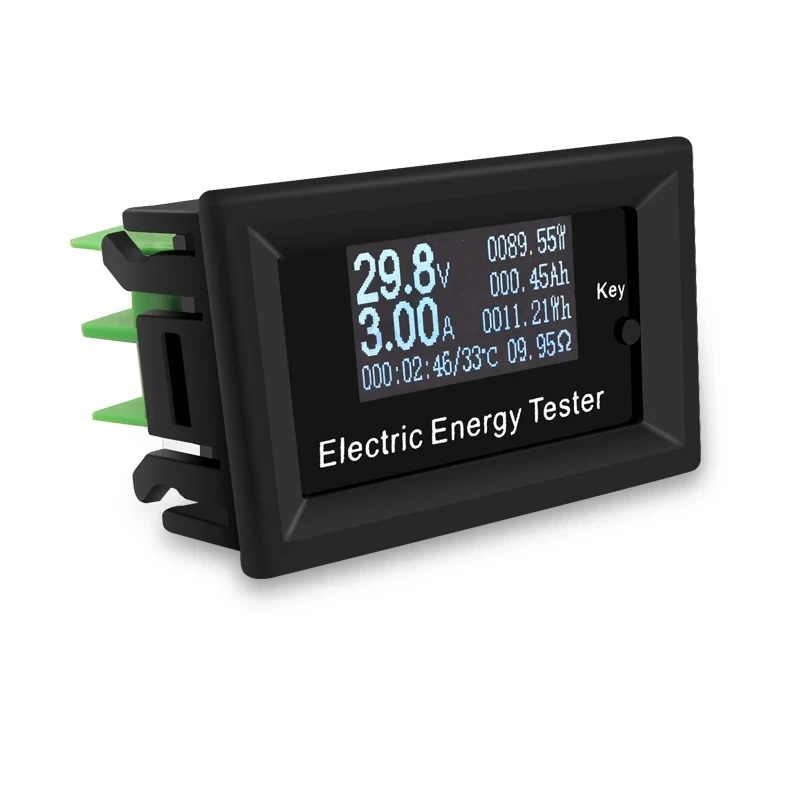 ATORCH HD10 DC Current Meters digital voltmeter ammeter voltage amperimetro wattmeter volt capacity tester indicator lcd monitor