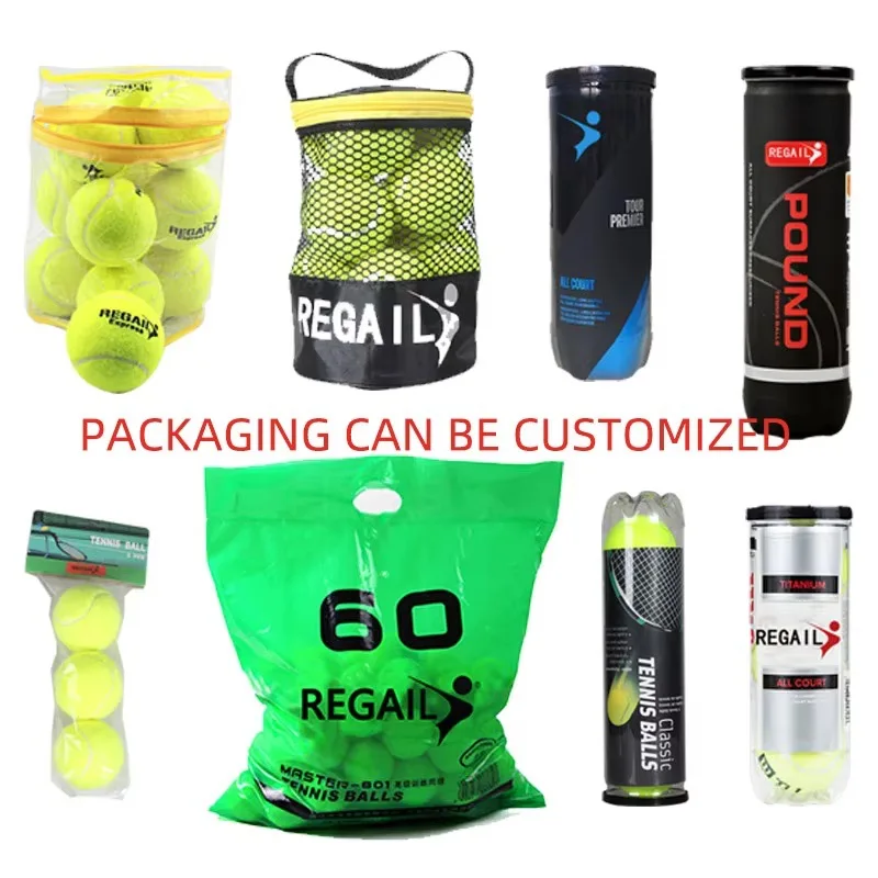 High Quality ITF Approved Tennis Balls Factory Discount for Training Made of Rubber Wool Sports Entertainment Padel Balls