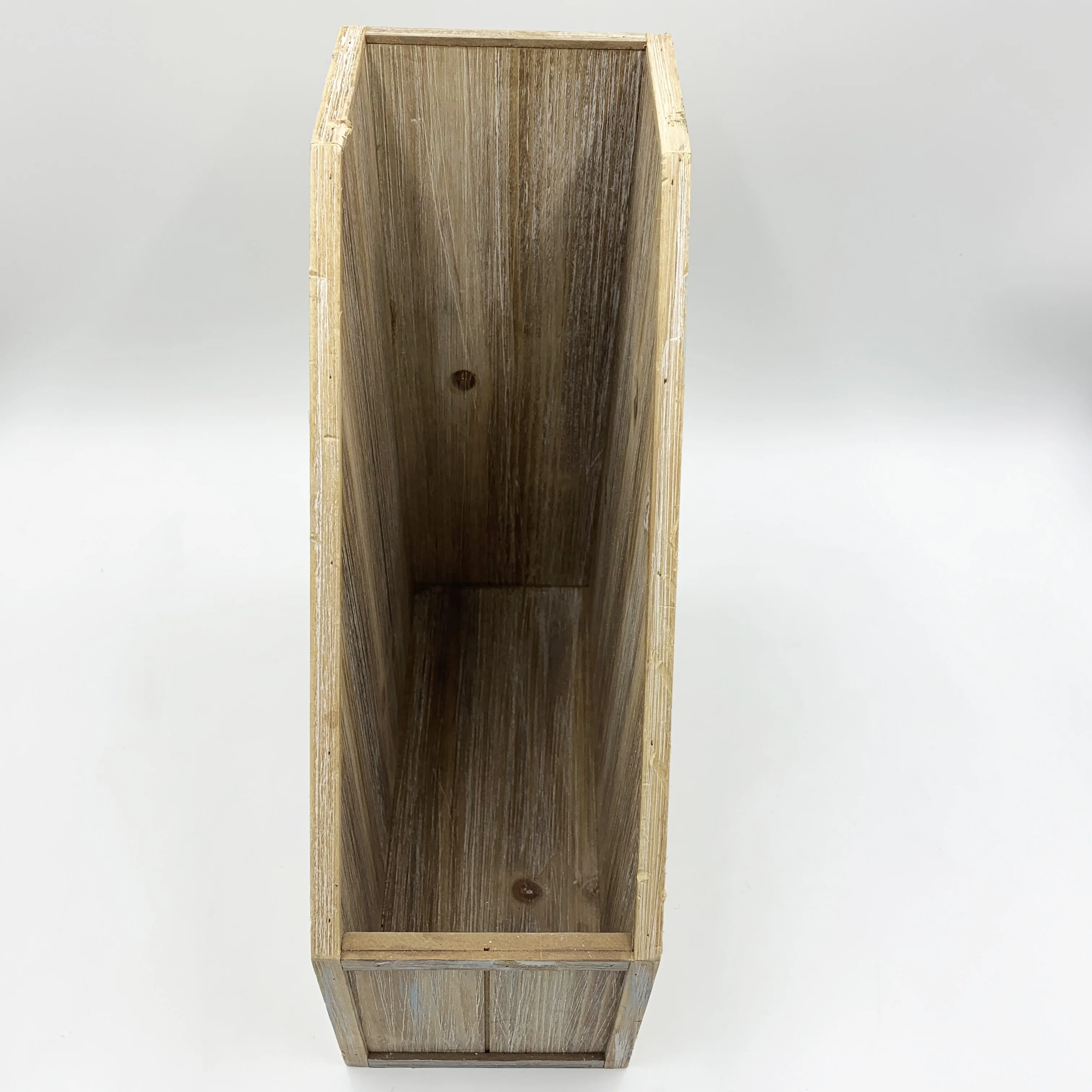 Custom friendly office stationery desktop document storage box wooden file folder