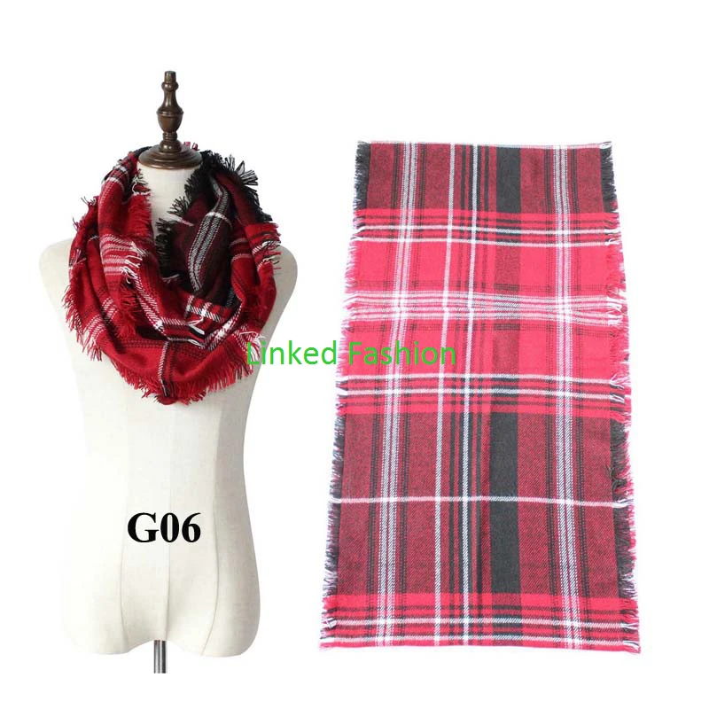 2019 женщин бесконечность шарф шаблон печати женщин loop Мода Бесконечность теплые зимние buffalo одеяло плед шарф