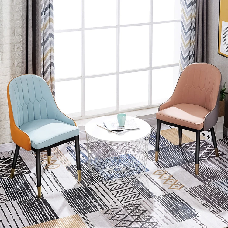 dragon mart dubai high back nickel chrome dining chair