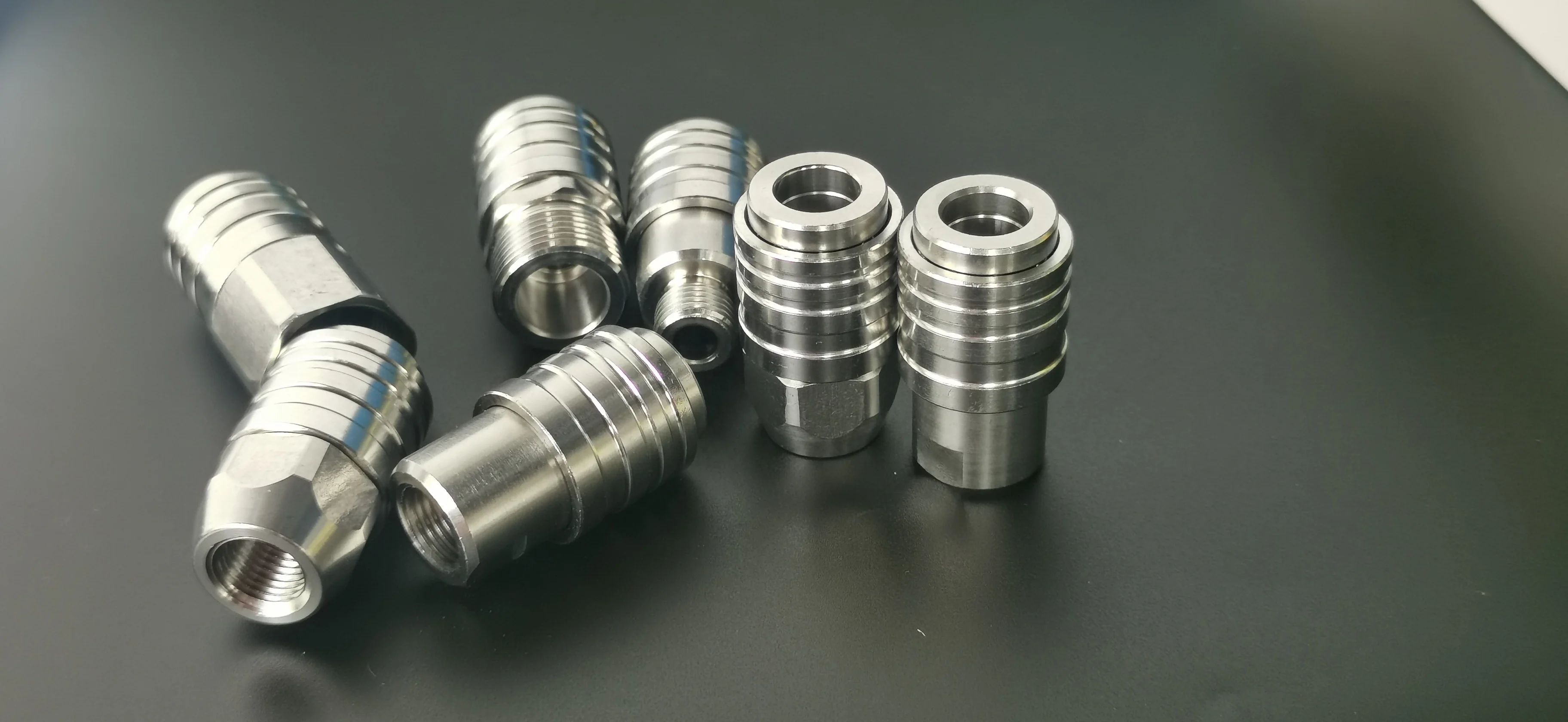 2022 new self-lock quick connector 1/4 couple and 1/4, m14,m22 male female adapter easy release