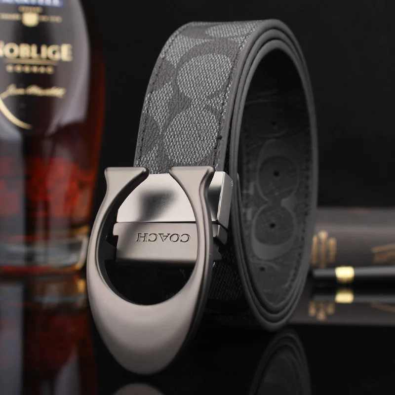 Wholesale New designer Leather Belt Fashion Luxury Business Men belt