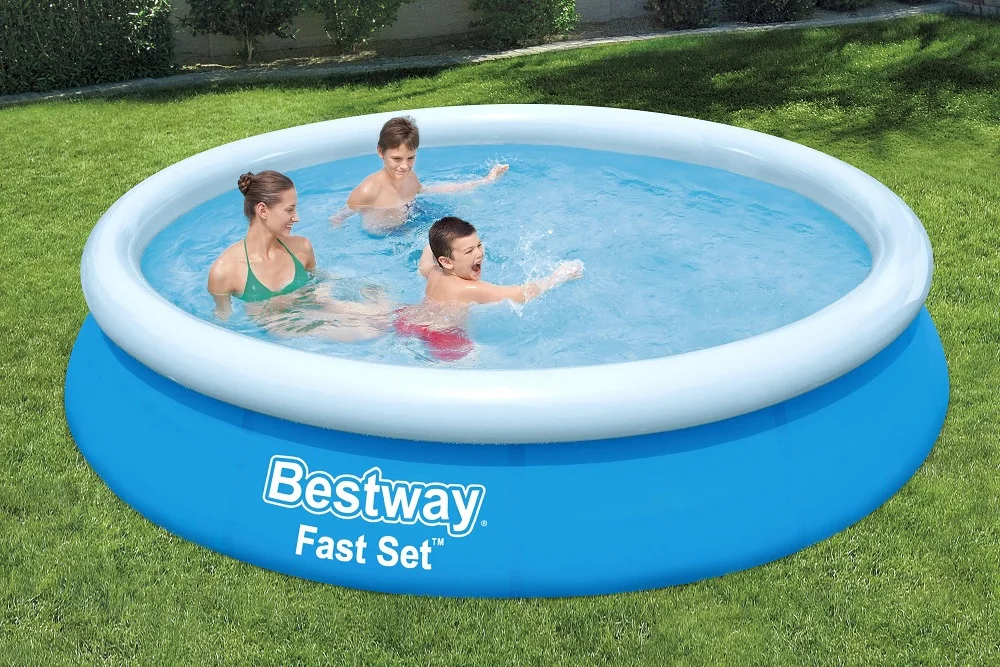 Bestway 57273 легко быстро установить Круглый Открытый Детский семейный портативный надувной бассейн