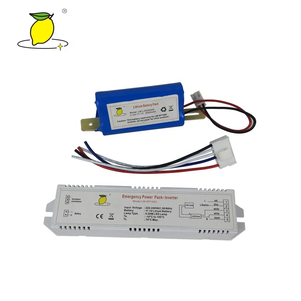 emergency conversion kit LED light power pack  driver Suitable For 5-40W