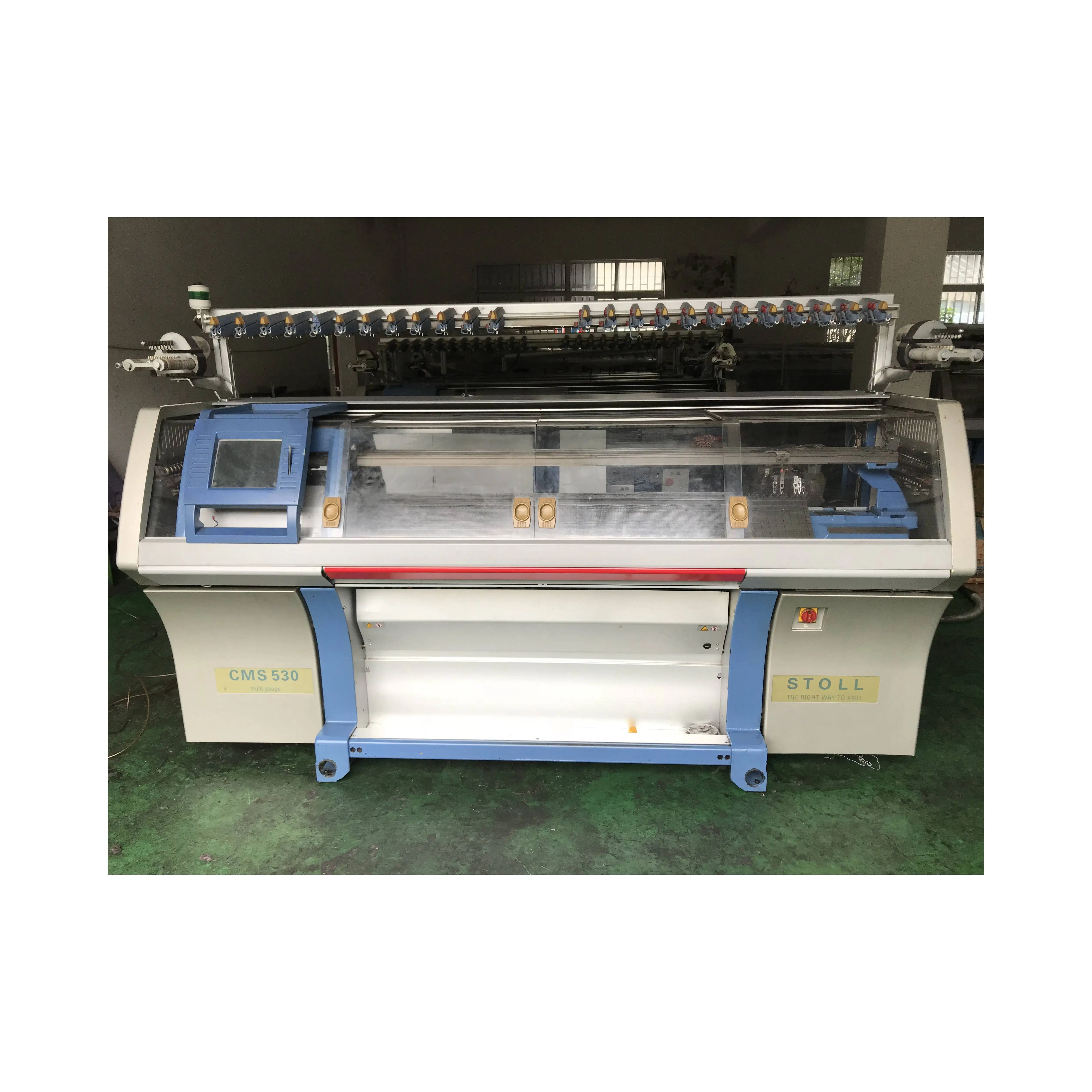 New Design Professional High Productivity semi automatic needle products refurbished flat knitting machine