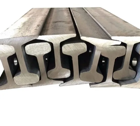 Hot Sales Rail R50 - R65 Heavy Railway Steel Rail Track 15kg 30kg/M Light Railway Track Railway Rail