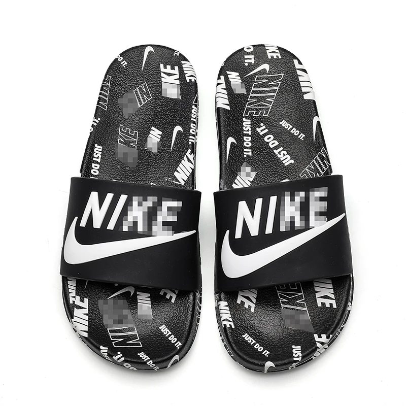 
Big brand slippers wholesale non-slip made in China black and white sandals summer outdoor fashion wear-resisting slippers 