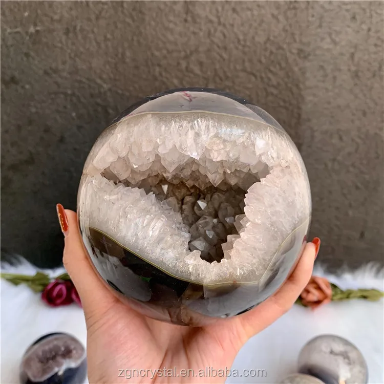 
7 days shipping large natural Druzy crystal sphere agate amethyst geode sphere for Home Decoration 