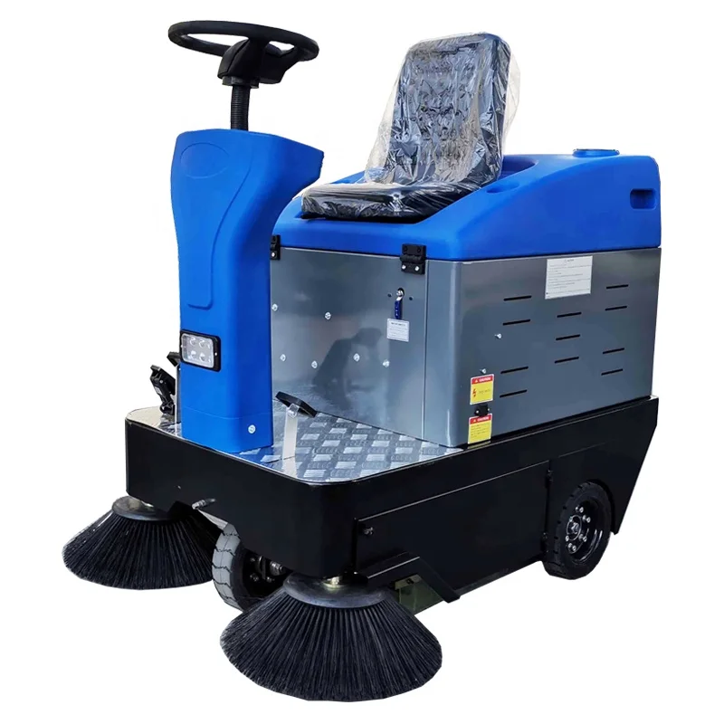 China Good Price KW-1050 Electric Intelligent Smart Industrial Vacuum Road Sweeper