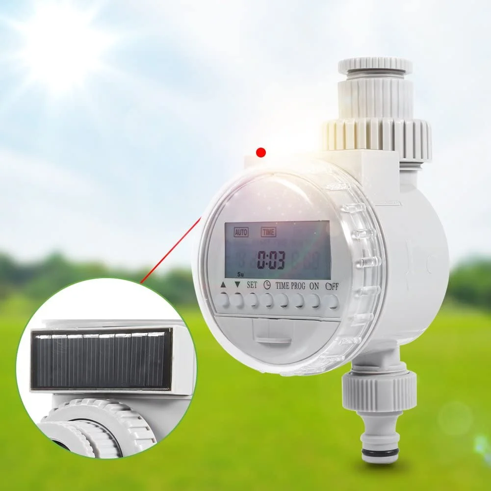 Solar power Automatic Smart Garden Yard Lawn Greenhouse Drip  Watering Irrigation timer
