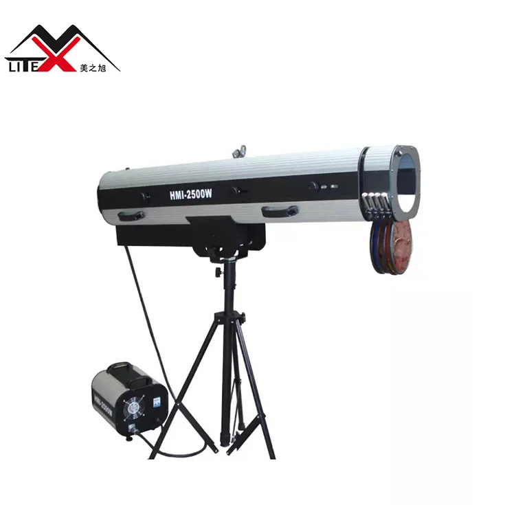 Wedding 2500W Follow Spot Light Stage Effect Light Full Color Party DMX Outdoor  Night Club Bar Stage Light