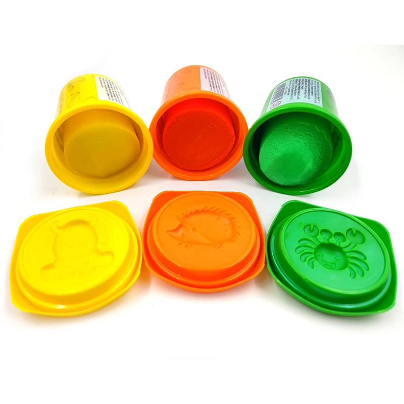 12 Colors Creative Moulding Clay Play Dough stationery set with 75g