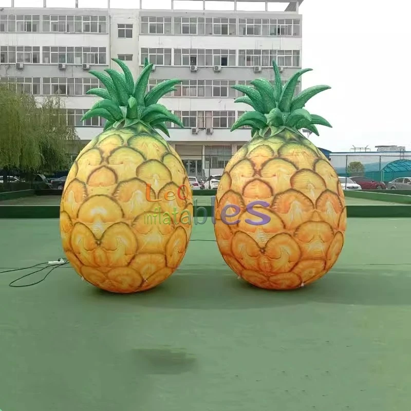 Air Blower Fruit Model Inflatable Pineapple Event Advertising Giant Inflatable Fruit Model For Promotion Decoration