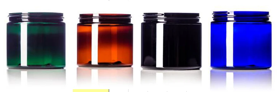 flip lid cream PET jars transparent cream bottle cream emulsion travel packaging bottle