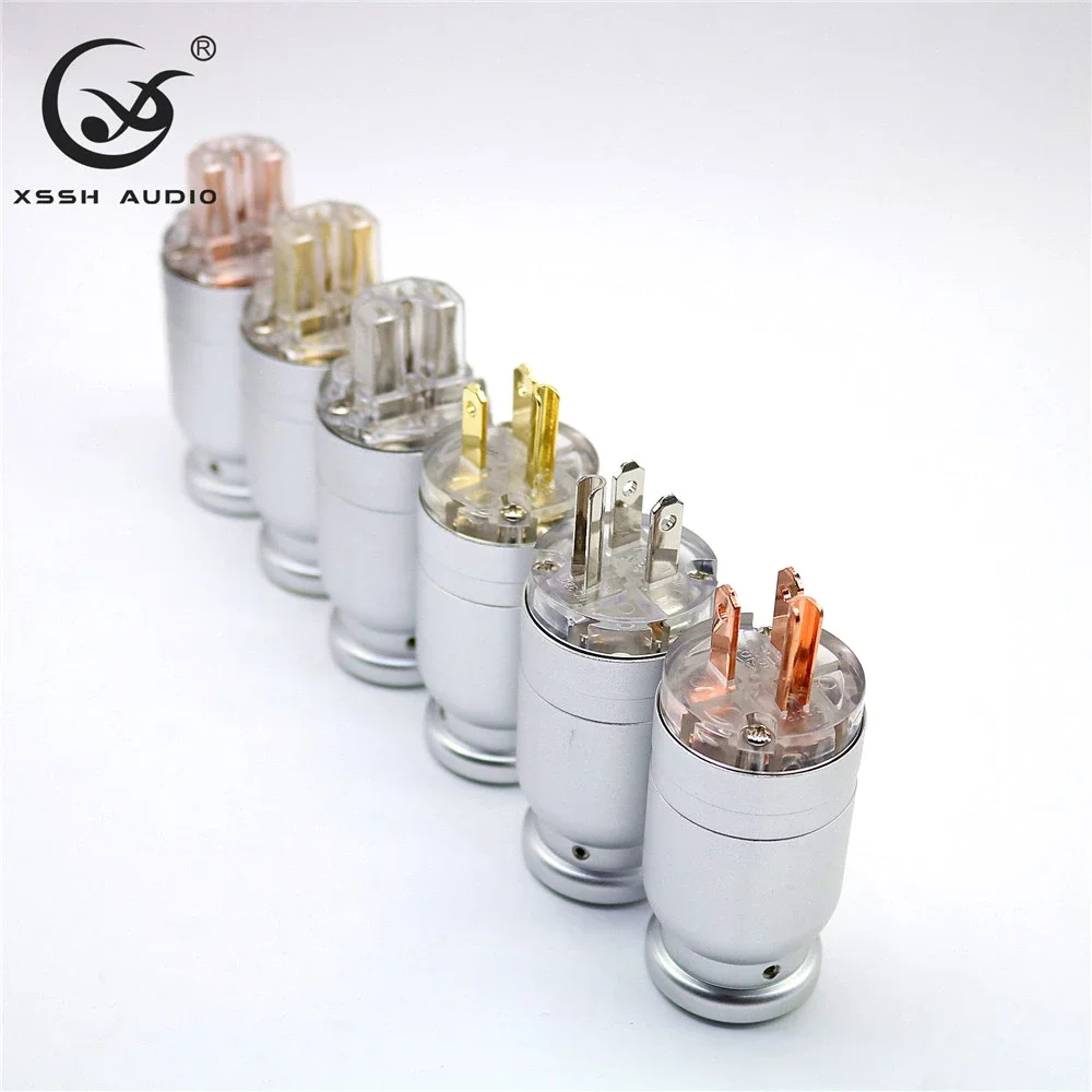 YIVO XSSH OEM аудио, посеребренный, европейская вилка Schuko, штекер ЕС + гнездовой разъем IEC