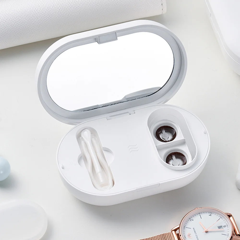 Intelligent Contact Lens Washer Daily Care Cleaning for Soft/Hard/Colored Ultrasonic