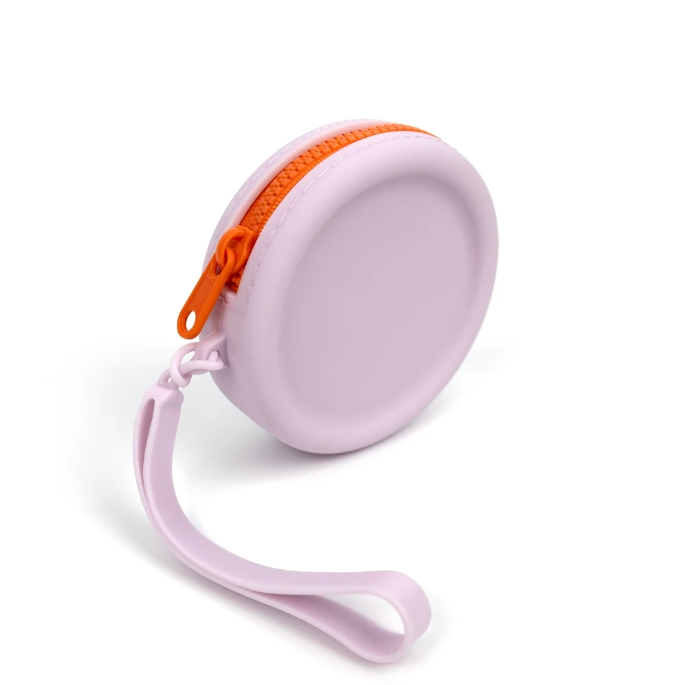 Factory Manufacture Various Women Round Pouch Mini Zip Wallet Coin Purse With Favorable Price