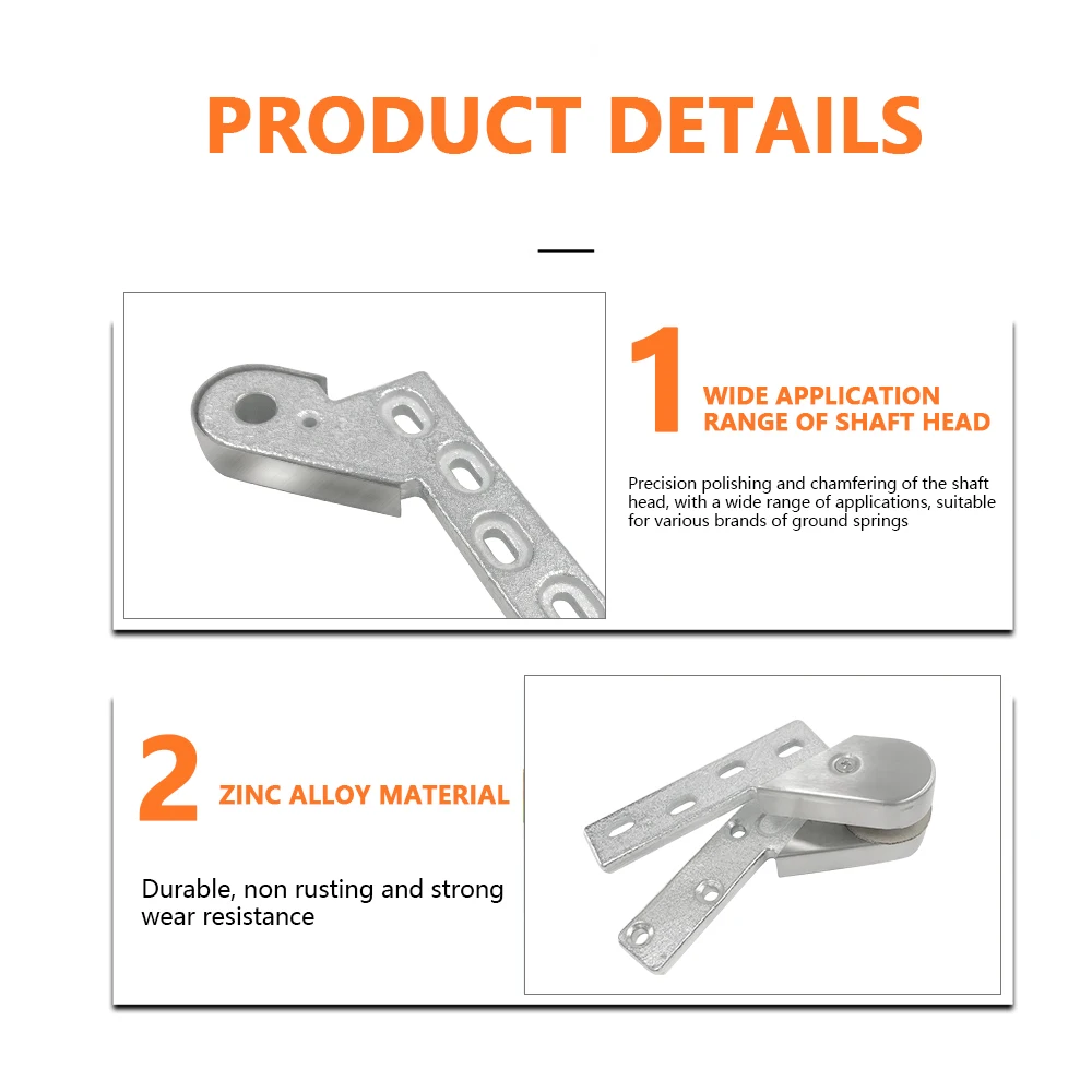 Rotating 300kgs Hidden Bookcase Door Rotating Metal Heavy Duty 400kg Center Pivot Hinges For Aluminium Door