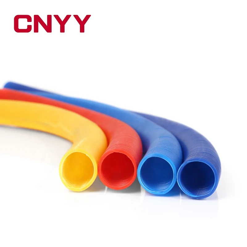 CNYY Flame retardant flexible hose polypropylene corrugated pipe outer diameter 7mm electrical PP conduit