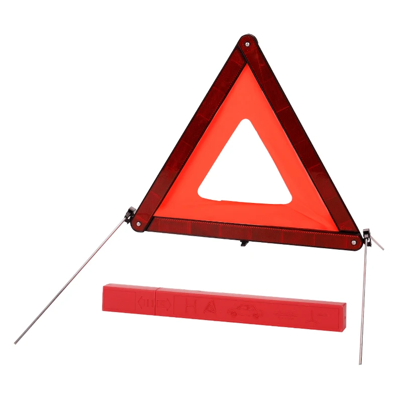 Wholesale ECE R27 Standard Certificated Traffic Accident Reflective Car Emergency Sign Warning Triangle