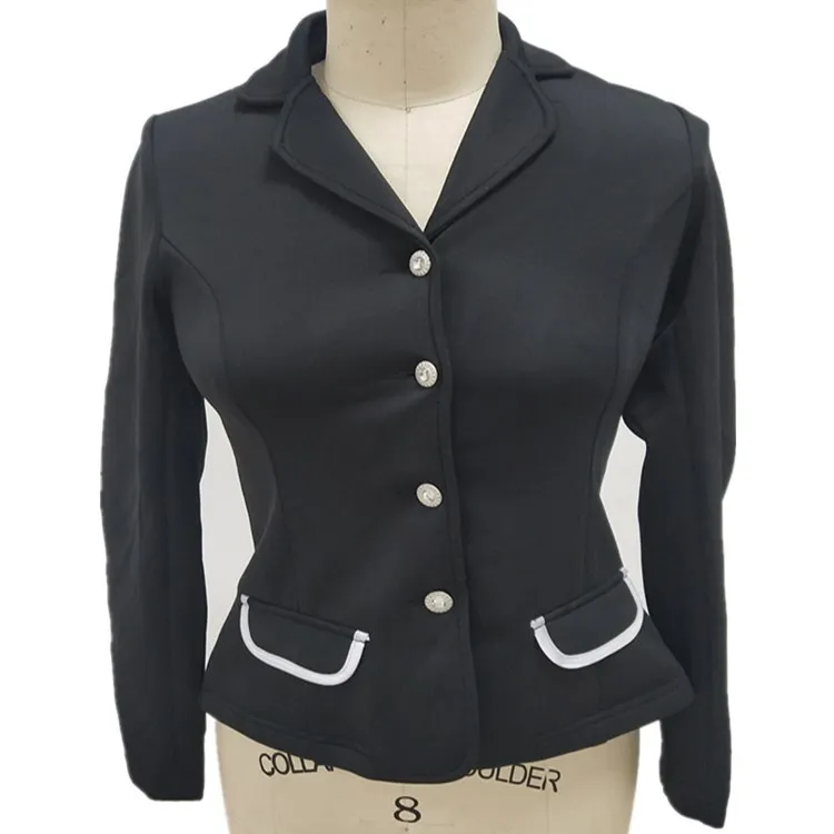 
New arrival latest design guaranteed quality show ladies equestrian show jackets 