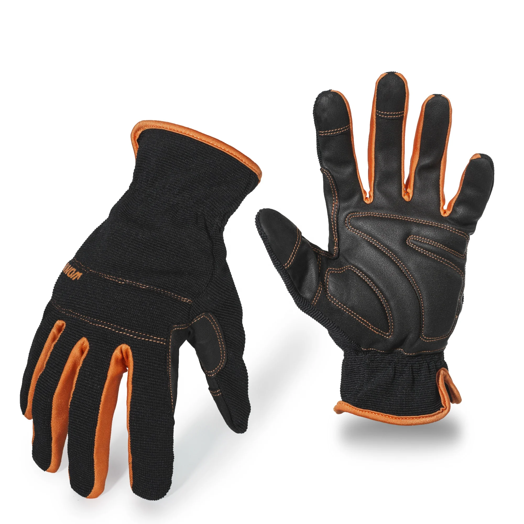 Cheap price manufacturer custom black utility mechanic gloves