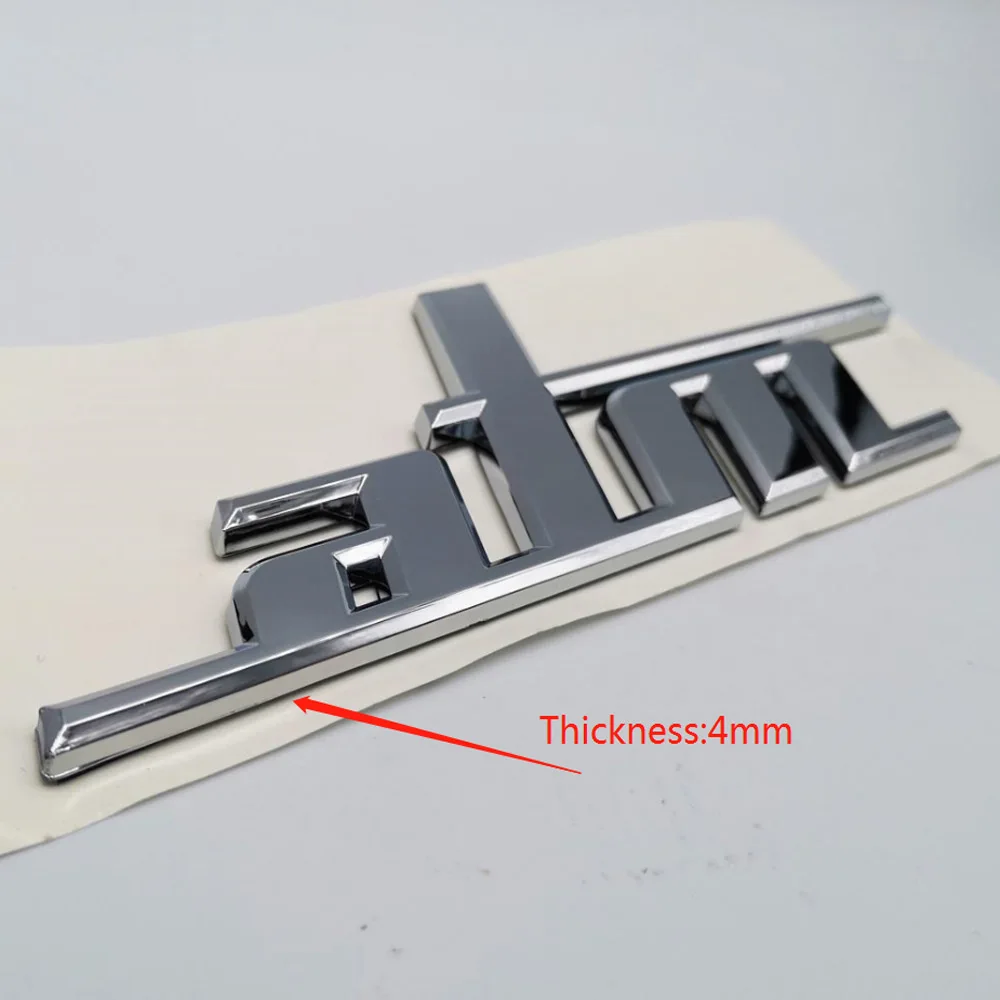 custom Plastic chrome car badge auto badge