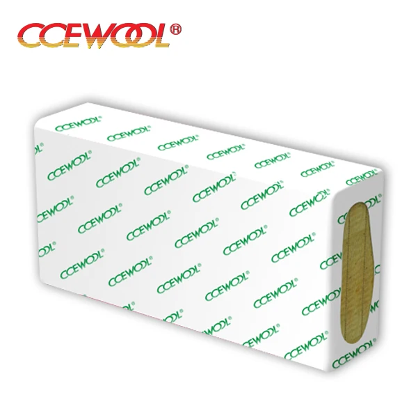 CCEWOOL water repellent soundproof fire rated rock wool for prefabricated modular container house insulation