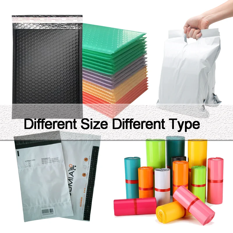 High Quality Mailing Express Packaging Biodegradable Clothing Custom Logo Plastic Custom Shipping Bags For Small Business