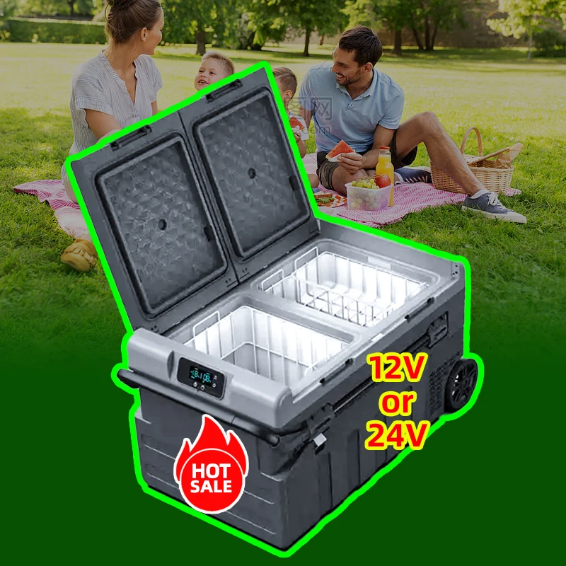 hotsale hot cold 75-95l mini fridge cooler small cosmetic fridge beauty refrigerator for car medicine breast milk