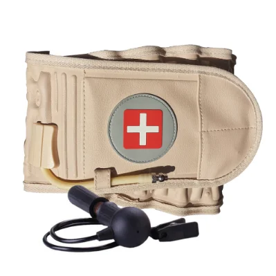 Decompression Lumbar Traction Belt Adjustable Air Inflation Waist Support Protector Massager Back Pain Recovery