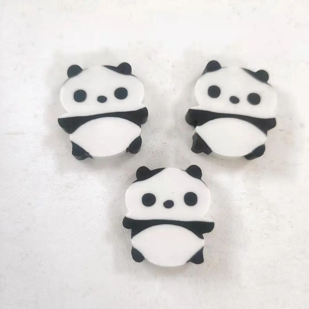 Creative and cute  2D  panda shaped  TPR environmental eraser customization