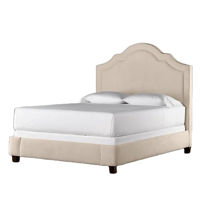 Hot Sale New Design High Quality Leather Upholstered Bed Furniture