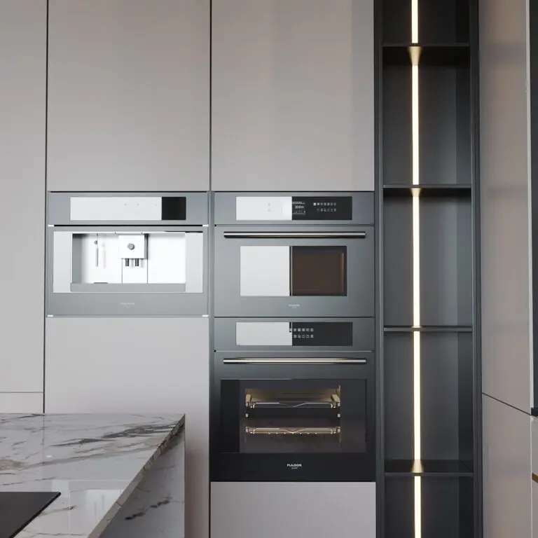 PA commercial full materials hotel project automatic system compact design small mini kitchen furniture