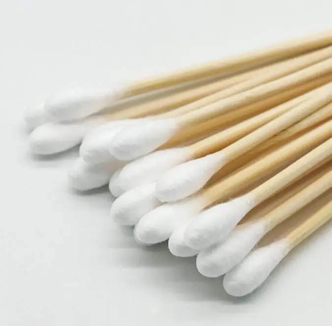 Middle East Aisa  biodegradabl disposable Cotton Swab Stick qtips cotton swabs for cleaning