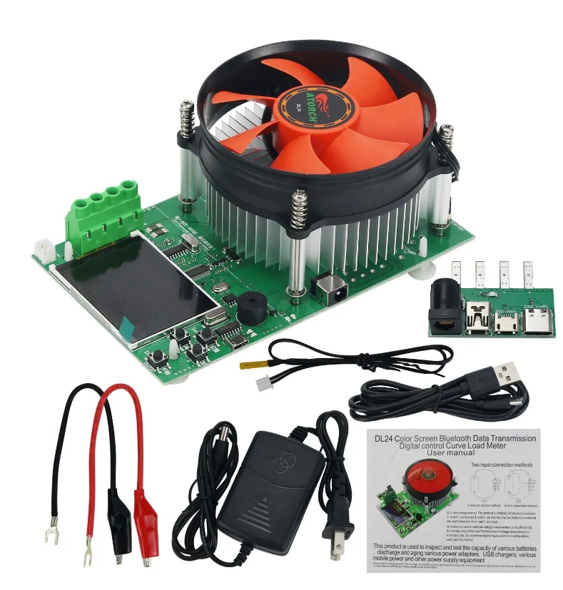 USB-Тестер питания DL24 150 Вт 20 А, Электронная нагрузка, измеритель разряда литиевой батареи, проверка питания
