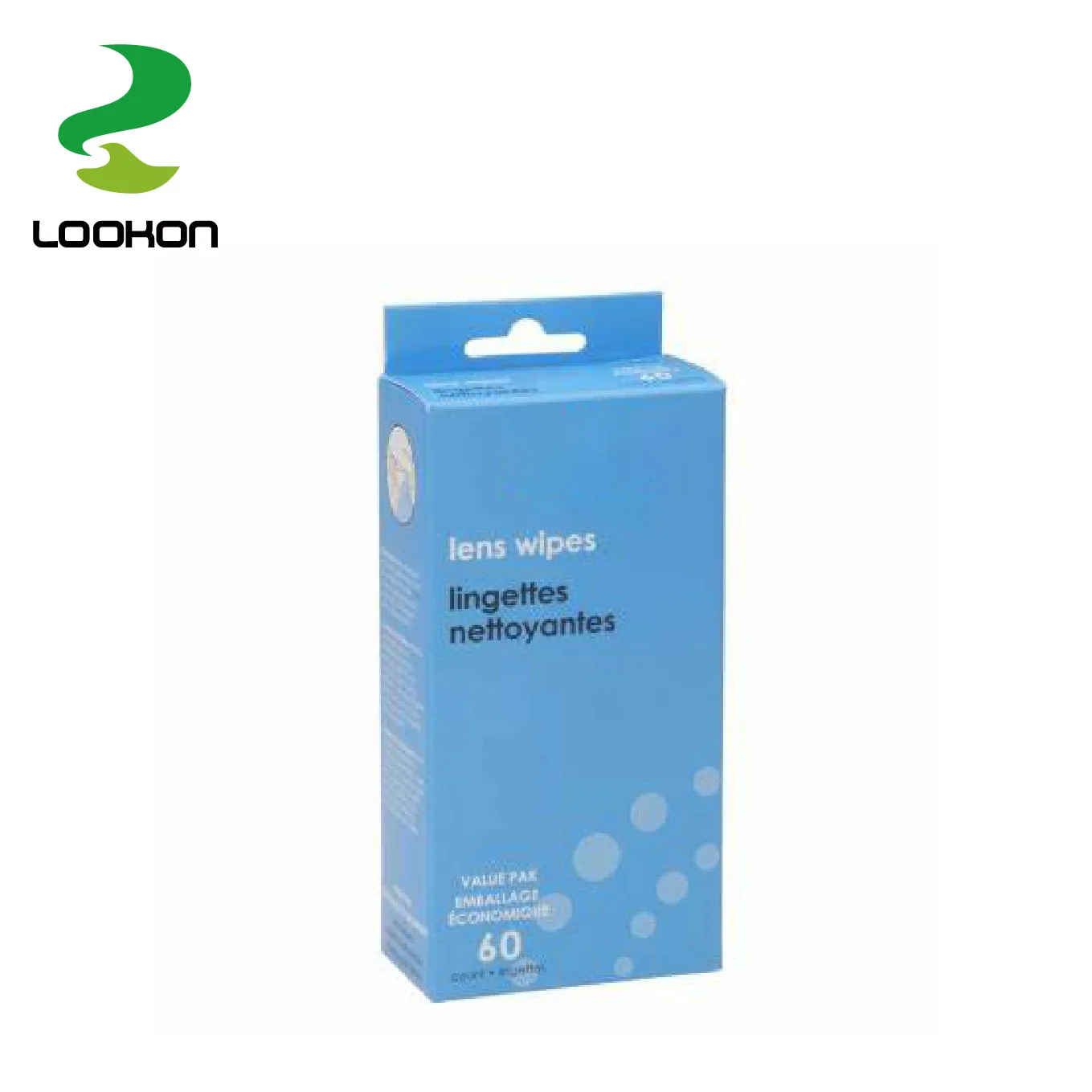 Lookon 60ct box lens wipes amazon non alcohol cleaning moistened private