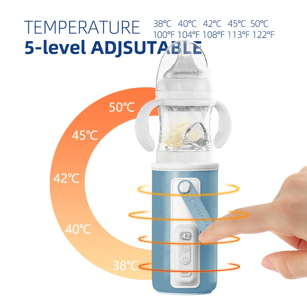 Good quality new best usb charger electric heating warmer best formula dispenser glass baby milk feeding bottles