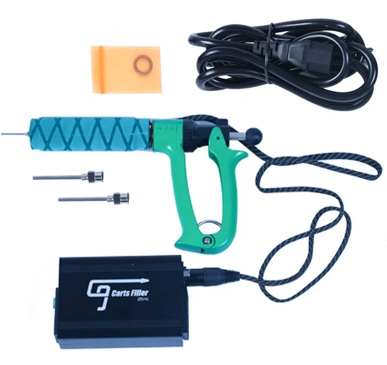 
CBD Oil Cartridge Filling machine Filling Gun Semi Automatic Liquid Filling Machine for 0.5ml 1.0ml Cartridges 